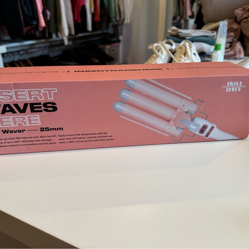 INH Hair Waver 25mm Pink